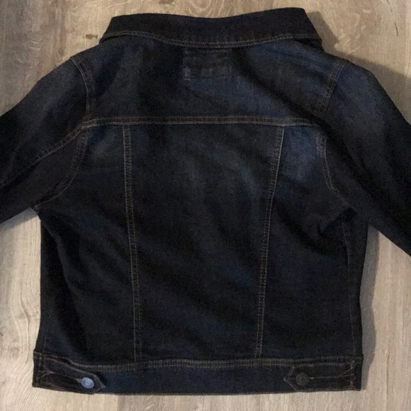 Dark blue jean jacket - Picture 3 of 5